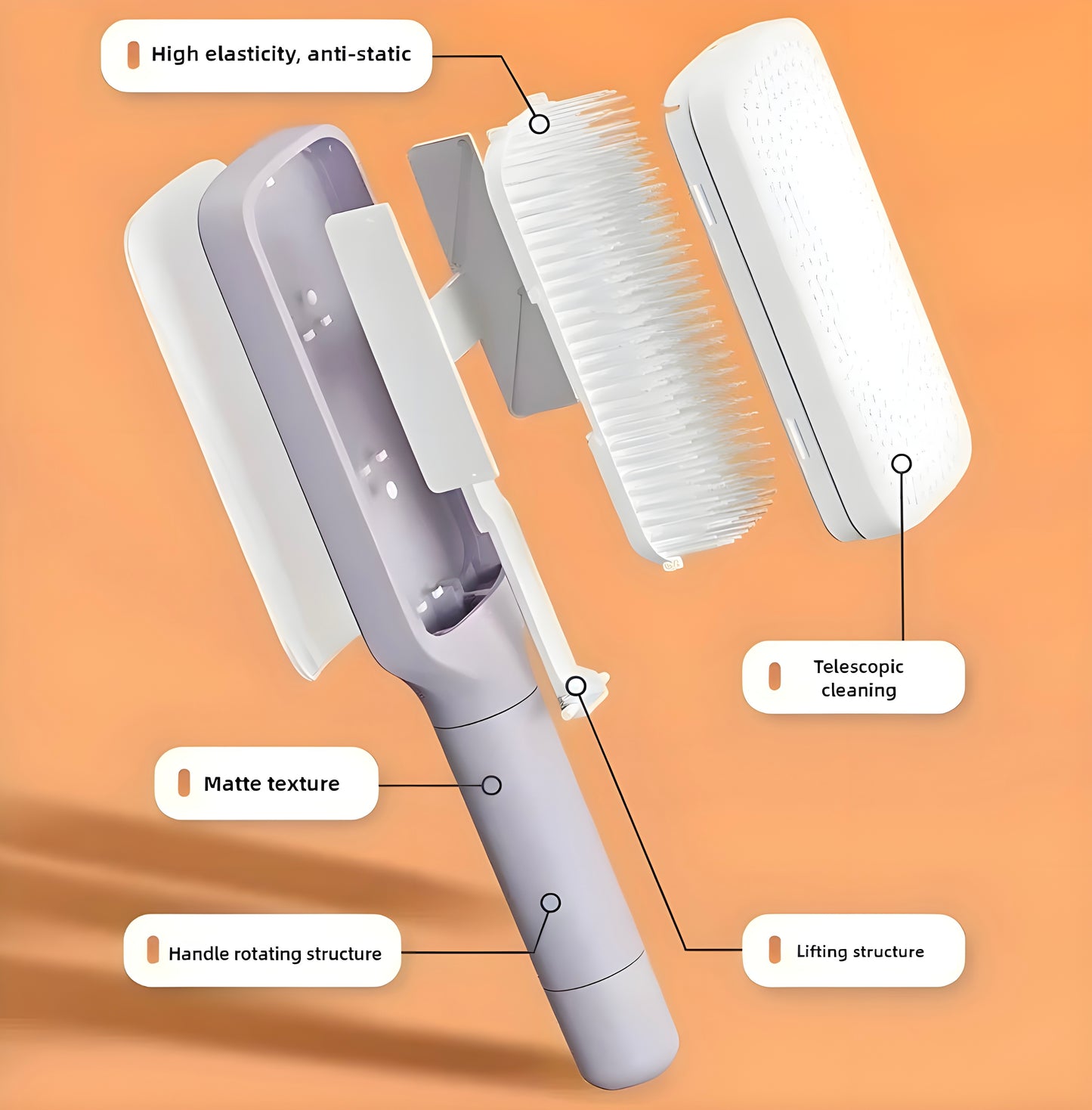 Lusso Retractable Brush